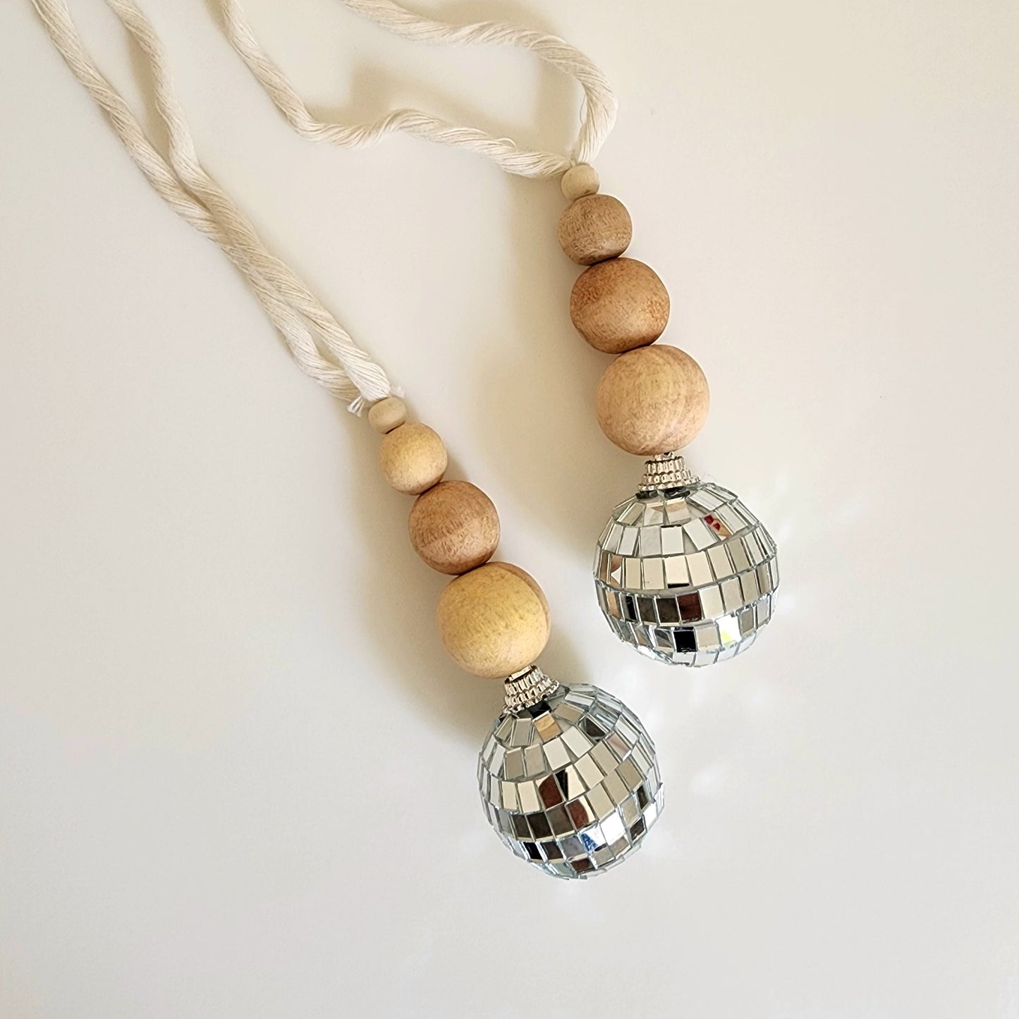 Disco Ball Car Charm and Oil Diffuser | Retro Car Accessories