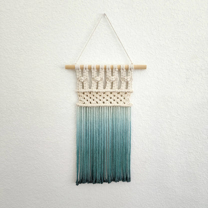 Ombre Handmade Macrame Tapestry Wall Art - 'Jane'